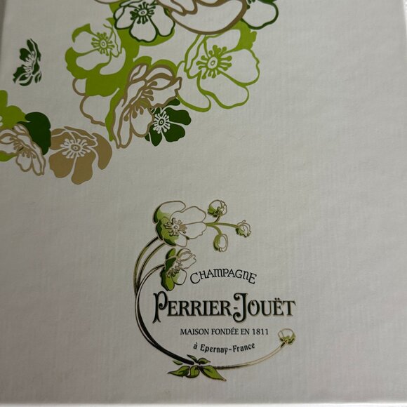 Set of 2 hand-painted Belle Epoque champagne glasses flutes by Perrier Jouet - Picture 5 of 6